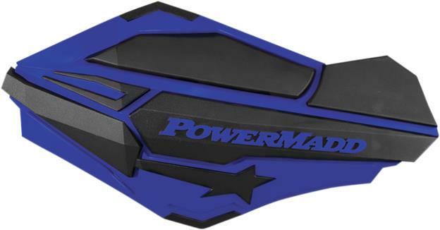 Powermadd Handguards - Blue / Black 34404