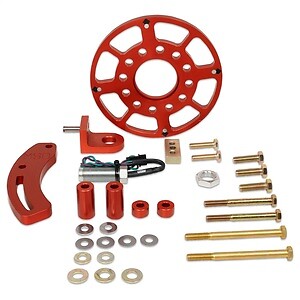 MSD Crank Trigger Wheel Kit - Flying Magnet 8640 fits 1963-2001 Lincoln / 1963-2001 Mercury / 1966-1996 Ford Bronco, Fairlane, Falcon, Galaxie 500, E-100 Econoline, E-150 Econoline, E-250 Econoline, E-350 Econoline SBF Windsor