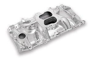 Weiand Street Warrior™ Intake Manifold with Oval Port Heads 8123P fits 1963-1979 Chevrolet / GMC 396CI / 427CI