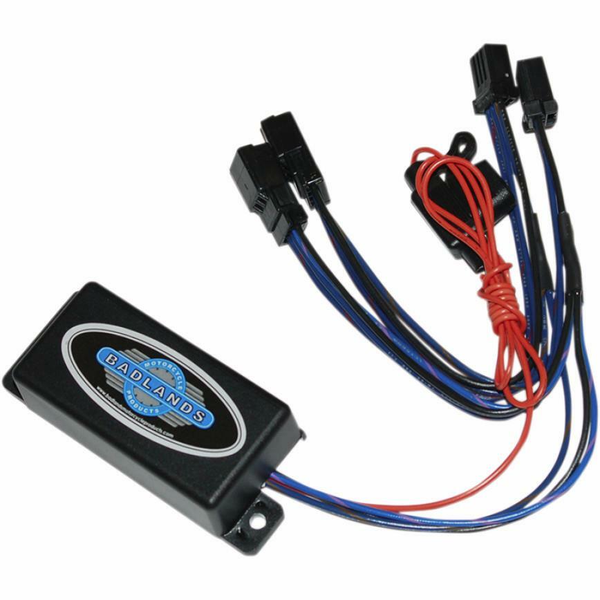 Badlands M/C Products Load Equalizer™ III Module LE-CB-C fits 2014-2022 Harley-Davidson Forty Eight / 2018-2020 Iron 1200 / 2014-2022 Iron 883 / 2016-2020 Roadster / 2014-2016 Seventy Two / 2014-2019 Sportster 1200 / 2014-2019 Sportster 883