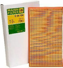 Load image into Gallery viewer, Mann-Filter Air Filter C 34 104 fits 1998-2002 Mercedes-Benz C43 AMG / CLK55 AMG / E55 AMG