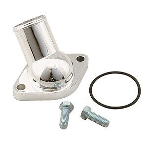 Mr. Gasket O-Ring Style Chrome Water Neck 2660 fits 1955-1965 Chevrolet Bel Air, Biscayne, Chevelle, Chevy II, Corvette C10 C20 C30