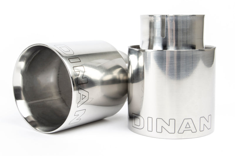 Dinan Valved Axleback Exhaust - Polished Tips fits Mini Cooper / 2017-2024 Mini Cooper Clubman / 2017-2024 Mini Cooper Countryman