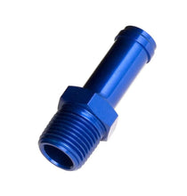 Load image into Gallery viewer, 5/8in Hose to 1/2in NPT Male Straight Blue