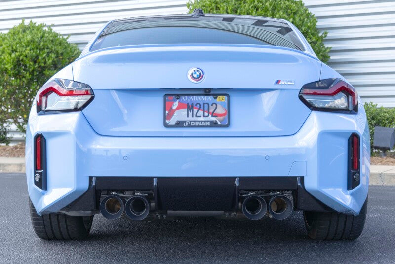 Dinan Valved Axleback Exhaust System - Black Tips (G87) fits 2023-2026 BMW M2