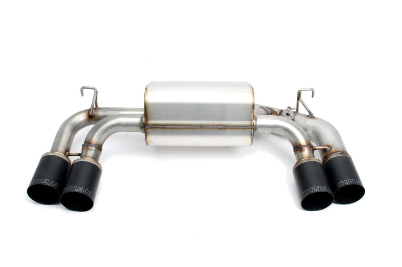 Dinan Free Flow Axleback Exhaust System - Black Tips (F87) fits 2016-2018 BMW M2