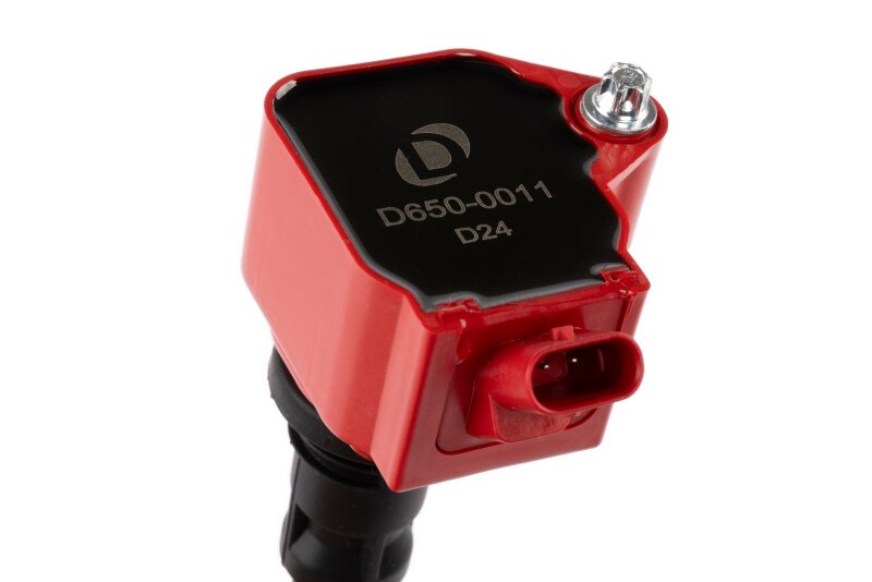 Dinan N2-Series Style (N63TU3/S63TU4/S68) Ignition Coil - Red fits 2020-2022 BMW 750I xDrive / 2023-2026 BMW 760I xDrive / 2020-2022 BMW Alpina B7 / 2022-2025 BMW Alpina B8 Gran COUPE / 2021-2026 BMW Alpina XB7 / 2025-2027 BMW M5