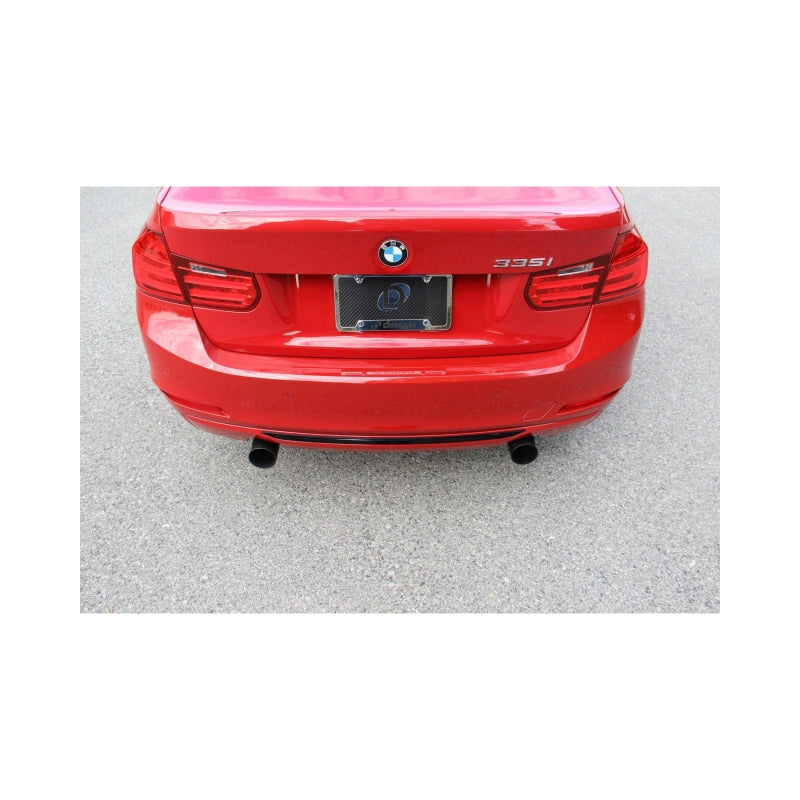Dinan Free Flow Axleback Exhaust System - Black Tips fits 2012-2015 BMW 335I / 2013-2015 BMW 335I xDrive / 2014-2016 BMW 435i, 435I xDrive