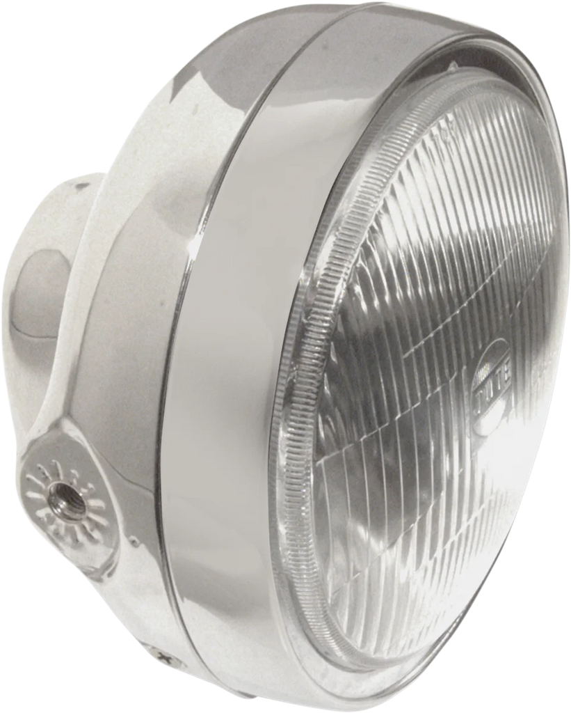 6 1/4" Side Mount Headlight Assembly - Chrome - Main Product View