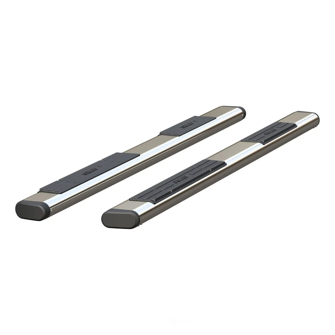 6" x 91" Polished Stainless Oval Side Bars (No Brackets) S2891 fits 1999-2003 2008-2017 Ford F-250 Super / 2004-2007 Harle...