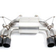 Load image into Gallery viewer, Dinan Free Flow Axleback Exhaust System - Black Tips fits 2015-2018 BMW M3 / 2015-2020 BMW M4