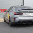 Load image into Gallery viewer, Dinan Valved Axleback Exhaust System - Polished Tips fits 2021-2026 BMW M3 / BMW M3/M4 / 2021-2026 BMW M4