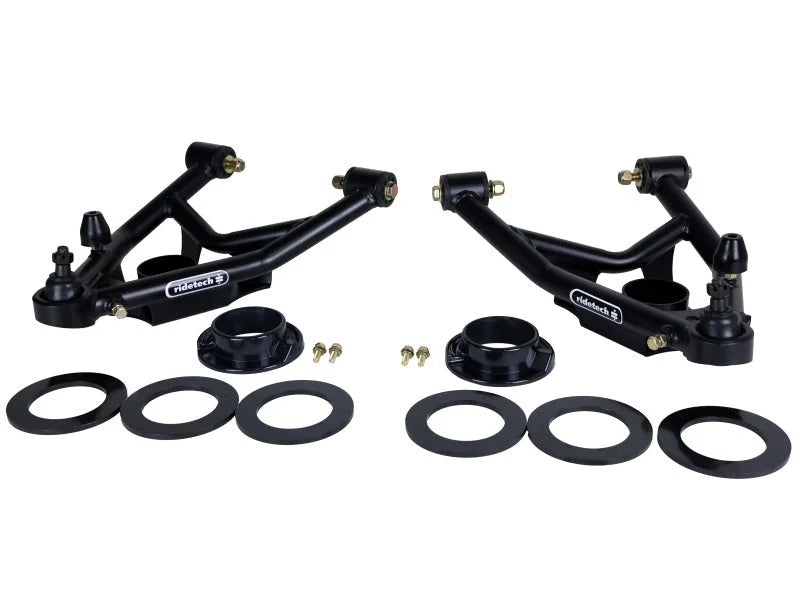 67- 69 Camaro Firebird 68-74 Nova Front Lower StrongArms Stock Style Coil Spring - Side View