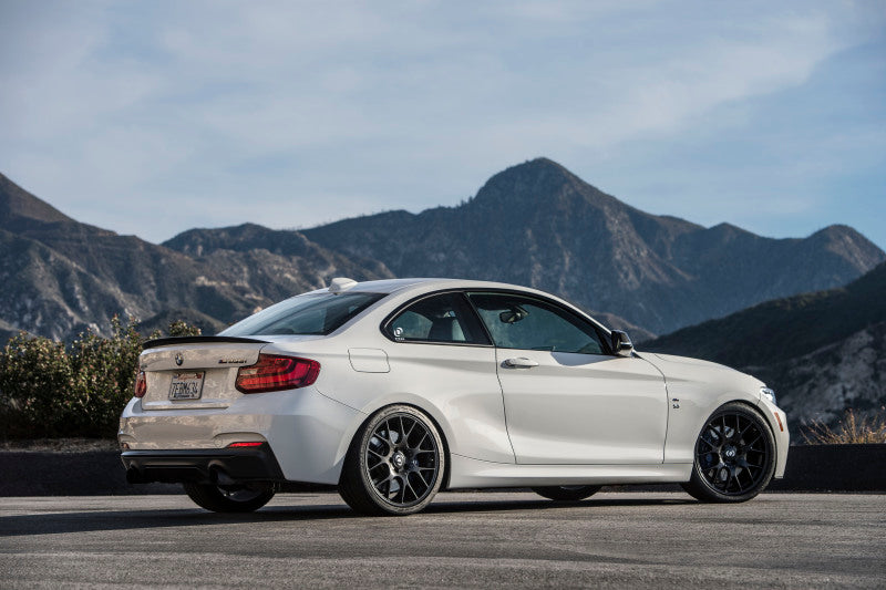 Dinan w/o M-Performance Valence Free Flow Axleback Exhaust System - Black Tips fits 2014-2016 BMW M235I / 2015-2016 BMW M235I xDrive