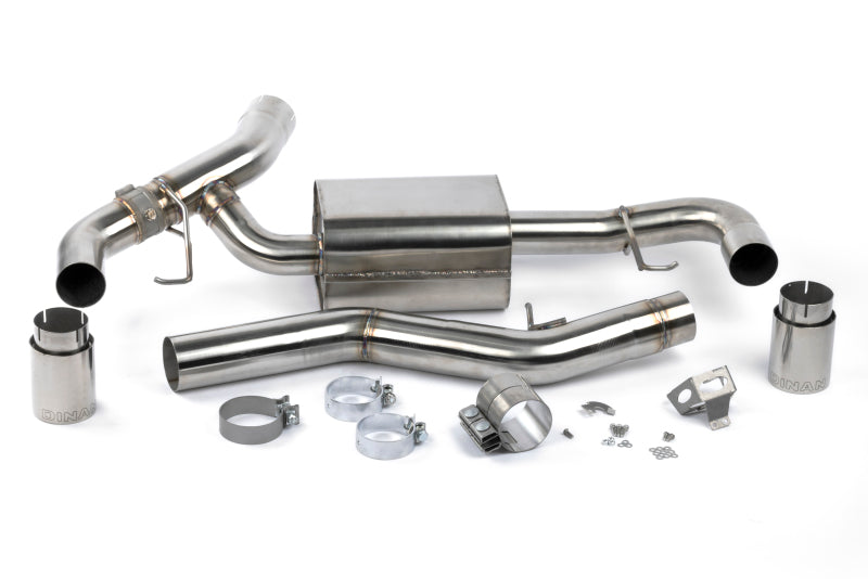 Dinan Valved Axleback Exhaust System - Polished Tips fits 2019-2024 BMW 330i, 330I xDrive / 2021-2024 BMW 430i, 430I xDrive