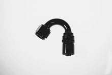 Load image into Gallery viewer, 6AN 150Deg Crimp Hose End Black