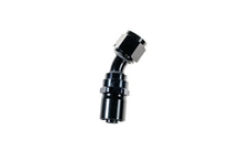 Load image into Gallery viewer, 6AN 30Deg Crimp Hose End Black