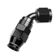Load image into Gallery viewer, 6AN 60 Degree PTFE Reusable Hose End Black