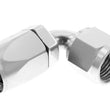 Load image into Gallery viewer, 6AN 90Deg Female Alum Hose End Non-Swivel CLR