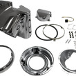 Load image into Gallery viewer, 7" Nacelle Headlight Kit - Black DragSpecialties L20-0629GB - Detail View