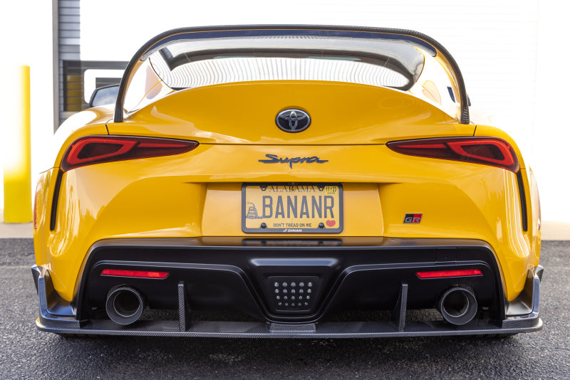 Dinan 3.0T Valved Catback Exhaust System - Black Tips fits Toyota GR / 2021-2022 Toyota GR Supra A91 Edition / 2020-2026 Toyota GR Supra