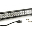 Load image into Gallery viewer, 20.0 Inch LED Light Bar Chrome Series Double Row Straight Combo Flood/Beam 120W DT Harness 10,800 Lumens Adjustable Base Mounts Southern Truck Lifts