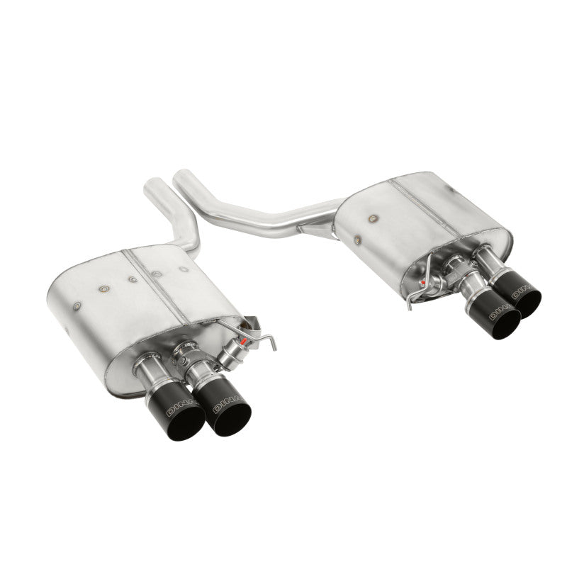 Dinan Free Flow Axleback Exhaust System - Black Tips (F10) fits 2011-2016 BMW 550i, 550I xDrive