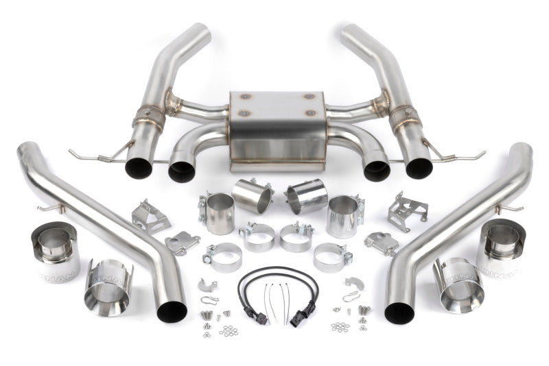 Dinan Valved Axleback Exhaust System - Polished Tips fits 2021-2026 BMW M3 / BMW M3/M4 / 2021-2026 BMW M4