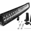 Load image into Gallery viewer, 20.0 Inch LED Light Bar Double Row Curved Chrome Series Combo Flood/Beam 120W DT Harness 10,800 Lumens Southern Truck Lifts