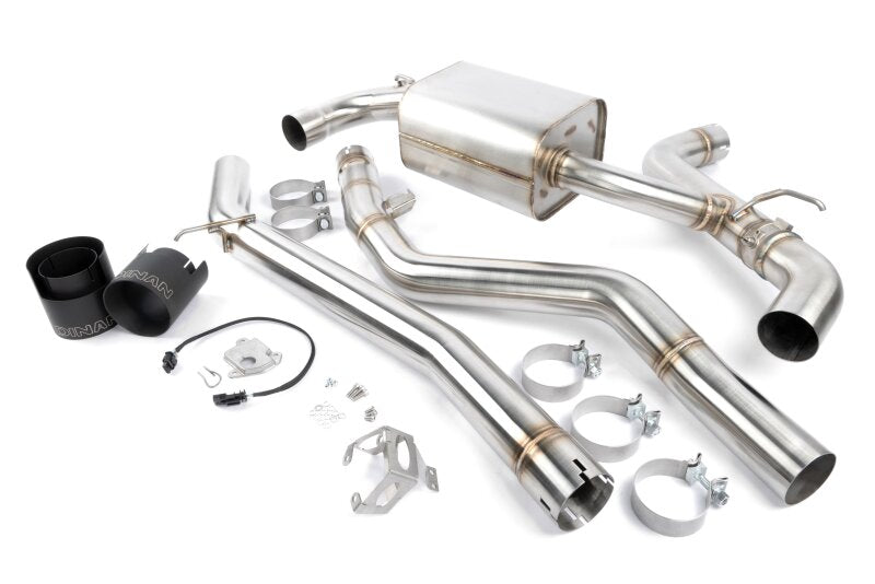 Dinan 3.0T Valved Catback Exhaust System - Black Tips fits Toyota GR / 2021-2022 Toyota GR Supra A91 Edition / 2020-2026 Toyota GR Supra