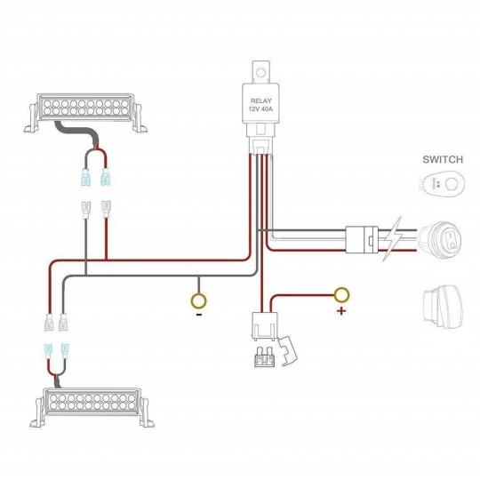 Light Bar Harness/Switch DT Connector Southern Truck Lifts