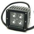 Load image into Gallery viewer, 3.0 X 3.0 Inch 16W Square LED Light Spot 1,440 Lumens Each Black Series Southern Truck Lifts