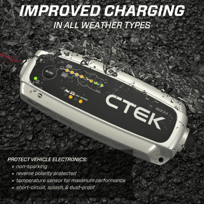 TR-B2100 21LBS AGM Lightweight Battery Street Use Race Use Track Use Universal Fit with Battery Tender (Optional)