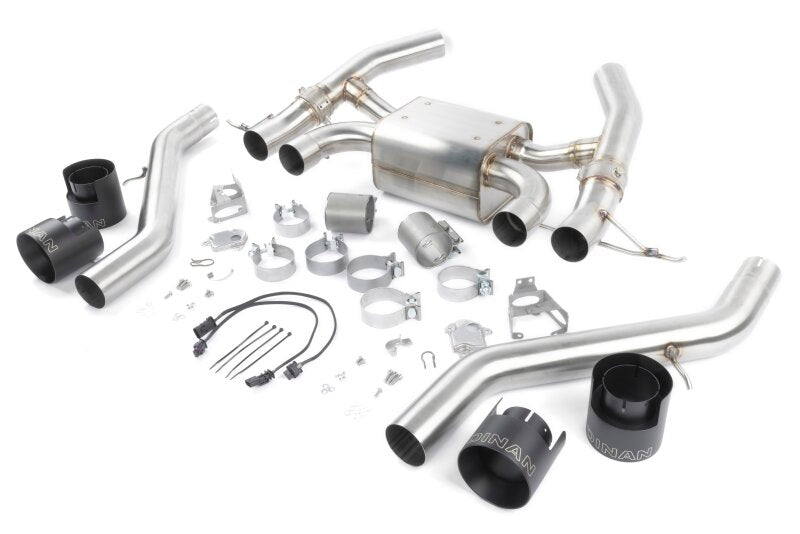 Dinan Valved Axleback Exhaust System - Black Tips (G87) fits 2023-2026 BMW M2