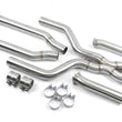 Load image into Gallery viewer, Dinan High Flow X-Pipe Exhaust - 3.25in - Stainless Steel fits BMW X5 / 2024-2026 BMW X5 M Competition / 2024-2026 BMW X6 M Competition
