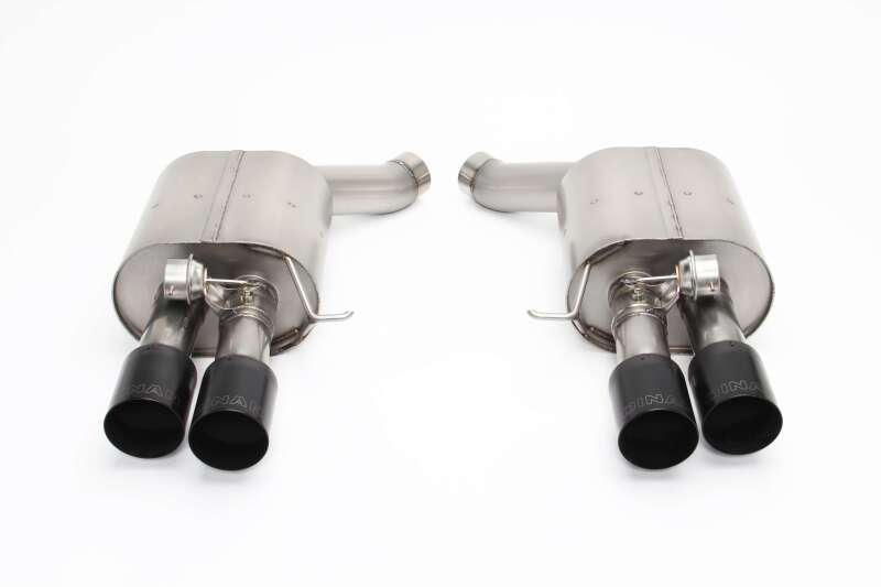 Dinan Free Flow Axleback Exhaust System - Black Tips (F10) fits 2013-2016 BMW M5