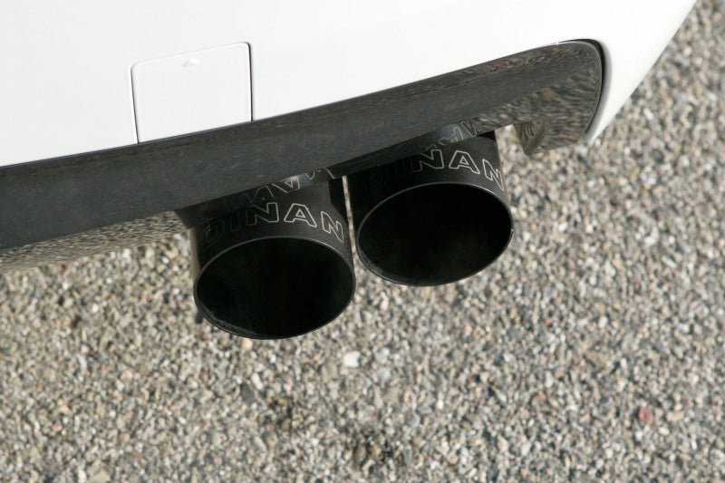 Dinan Free Flow Axleback Exhaust System - Black Tips (F10) fits 2011-2016 BMW 550i, 550I xDrive