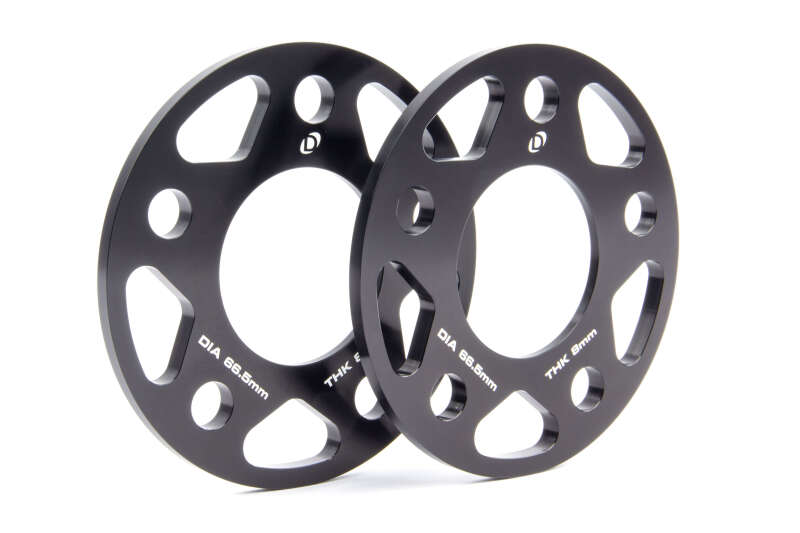 Dinan Wheel Spacers - 5x112 - 66.5mm CB - 8mm Thick (Set of 2) fits 2014-2026 BMW / Mini / Toyota