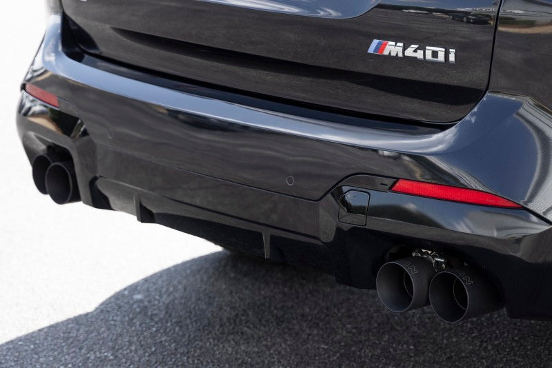 Dinan Valved Catback Exhaust System - Black Tips fits BMW X3 / 2018-2024 BMW X3 M40I / 2019-2025 BMW X4 M40I