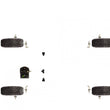 Load image into Gallery viewer, Tire Inflator System 4 Tire Universal With Box, Fittings, Hoses and Storage Bag Black UP Down Air