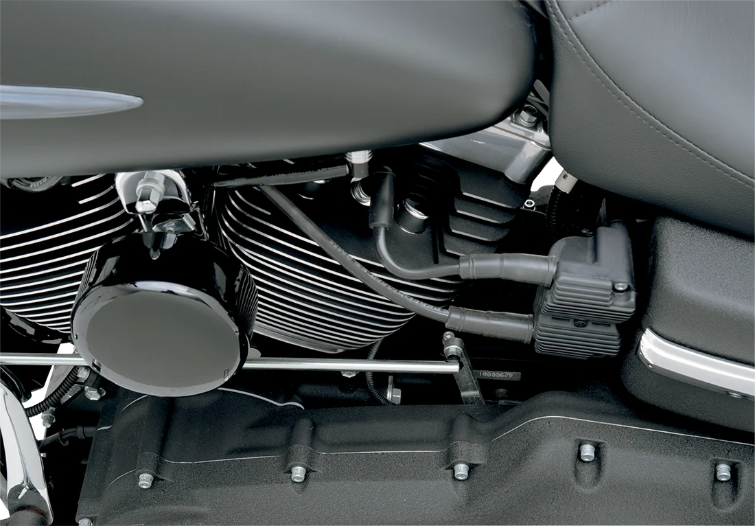 8.8 mm Plug Wires - '99-'17 FXD DragSpecialties SPW11-DS - Side View