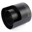 Load image into Gallery viewer, Dinan Double-Walled 4.5in Clamp-On Exhaust Tip - Black - 4.5in Outlet / 3in Inlet