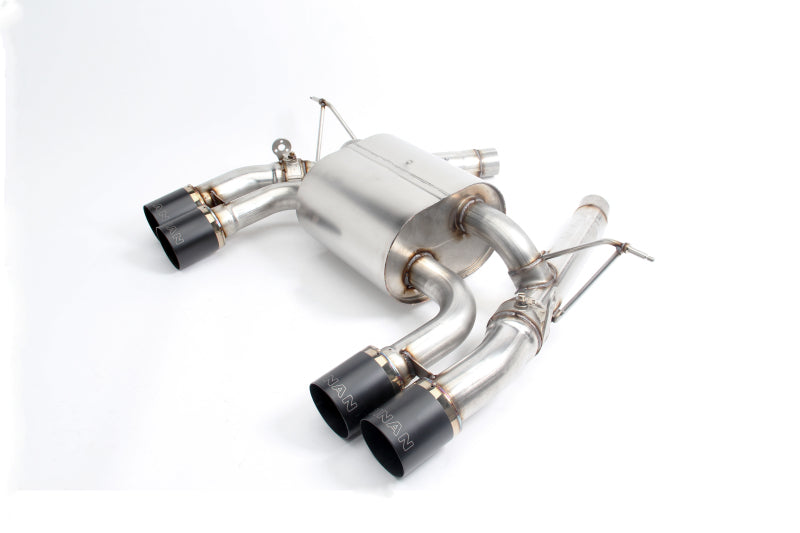 Dinan Free Flow Axleback Exhaust System - Black Tips fits 2015-2018 BMW M3 / 2015-2020 BMW M4