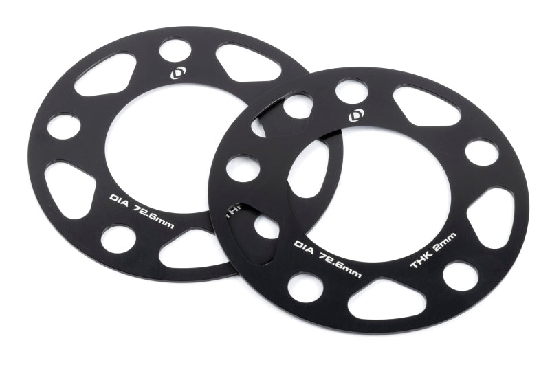 Dinan Wheel Spacers - 5x120 - 72.6mm CB - 2mm Thick (Set of 2) fits 1988-2021 BMW 1 Series M, 128i, 135i, 135is, 228i, 228I xdrive, 230i, 230I xDrive