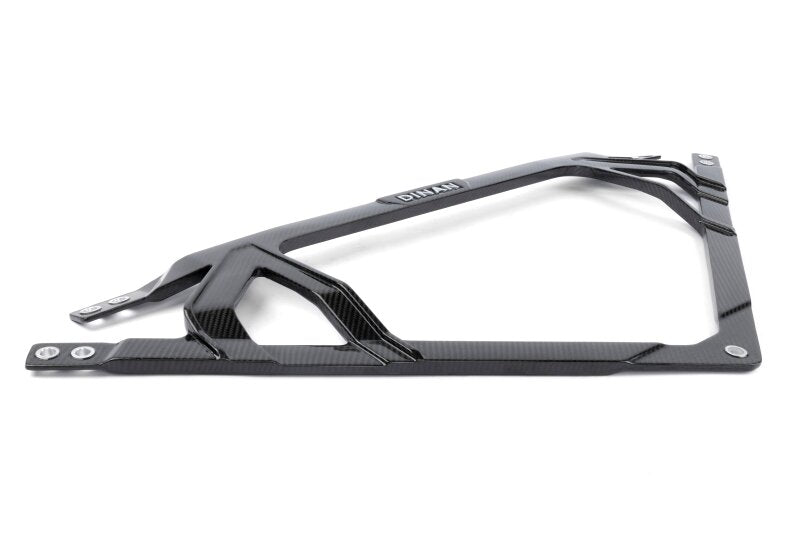 Dinan Gloss Carbon Fiber Strut Tower Brace - Front fits 2023-2026 BMW M2 / BMW M2/M3/M4 / 2021-2026 BMW M3 / 2021-2026 BMW M4