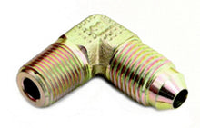 Load image into Gallery viewer, A-1 Racing Products 90 Male Elbow #3 to 1/8 NPT Steel Fitting A1PST82203