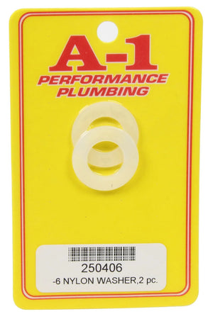 A-1 Racing Products AN-6 Poly Washer 2pcs A1P250406