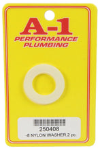 Load image into Gallery viewer, A-1 Racing Products AN-8 Poly Washer 2pcs A1P250408