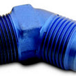 Load image into Gallery viewer, A-1 Racing Products Adapter 45 #8 Flare 3/8in NPT A1P82308