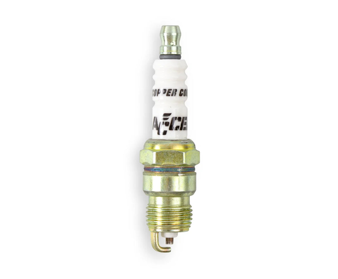 ACCEL 14mm Thread - .460 in Reach - Tapered Seat - 2 Pack of 0576S-4 (8 Spark Plugs) - Back View